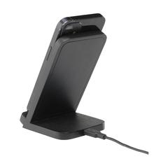 Vue Baloo FSC-100% Wireless Charger Stand 15W de couleur noir| Krokrodeal