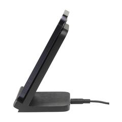 Vue Baloo FSC-100% Wireless Charger Stand 15W de couleur noir| Krokrodeal