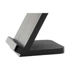 Vue Baloo FSC-100% Wireless Charger Stand 15W de couleur noir| Krokrodeal