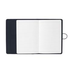 Vue Quest Portfolio RPET A5 porte-documents de couleur noir| Krokrodeal