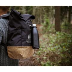 Vue Nolan Cork sac à dos de couleur noir| Krokrodeal