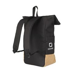 Vue Nolan Cork sac à dos de couleur noir| Krokrodeal
