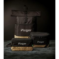 Vue Nolan Cork sac à dos de couleur noir| Krokrodeal