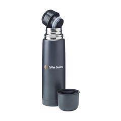 Vue Frosted Bottle 500 ml thermos de couleur noir| Krokrodeal