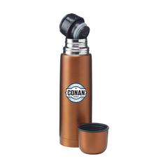 Vue Frosted Bottle 500 ml thermos de couleur orange| Krokrodeal