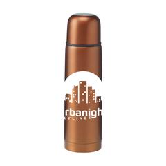 Vue Frosted Bottle 500 ml thermos de couleur orange| Krokrodeal