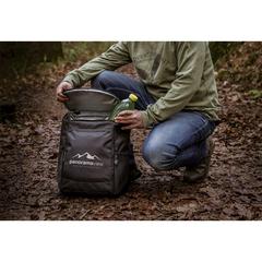 Vue Ice Cool RPET Backpack sac à dos de couleur noir| Krokrodeal