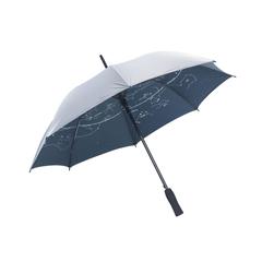 Vue FiberStar parapluie 23 inch de couleur gris| Krokrodeal