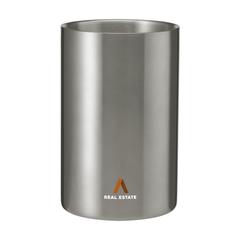 Vue CoolSteel RCS Recycled Steel seau à glace de couleur gris| Krokrodeal