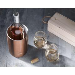 Vue CoolSteel RCS Recycled Steel seau à glace de couleur orange| Krokrodeal