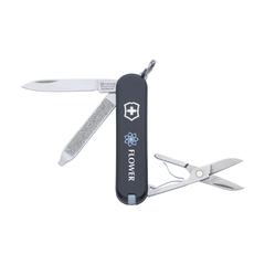 Vue Victorinox Classic SD couteau de poche de couleur noir| Krokrodeal
