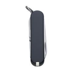 Vue Victorinox Classic SD couteau de poche de couleur noir| Krokrodeal