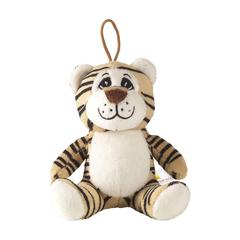 Vue Animal Friend tigre en peluche de couleur marron| Krokrodeal