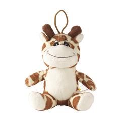 Vue Animal Friend girafe en peluche de couleur marron| Krokrodeal