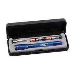 Vue Mini Maglite® AAA lampe torche de couleur bleu| Krokrodeal
