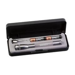 Vue Mini Maglite® AAA lampe torche de couleur gris| Krokrodeal