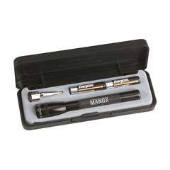 Vue Mini Maglite® AAA lampe torche de couleur noir| Krokrodeal
