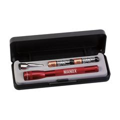 Vue Mini Maglite® AAA lampe torche de couleur rouge| Krokrodeal