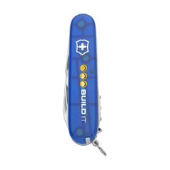 Vue Victorinox Spartan canif de couleur bleu| Krokrodeal