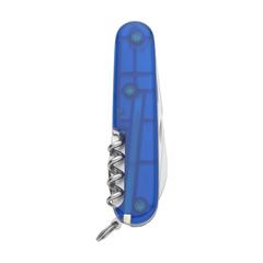 Vue Victorinox Spartan canif de couleur bleu| Krokrodeal