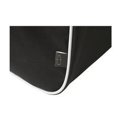 Vue RetroSport RPET sac de sport de couleur noir| Krokrodeal