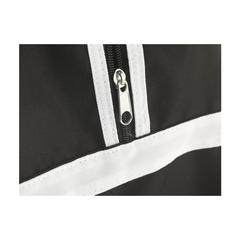 Vue RetroSport RPET sac de sport de couleur noir| Krokrodeal