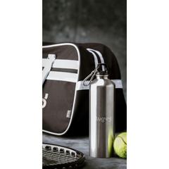 Vue RetroSport RPET sac de sport de couleur noir| Krokrodeal