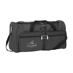 Vue Milan sac de sport/voyage de couleur noir| Krokrodeal