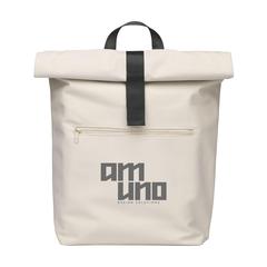 Vue Lennon Roll-Top Recycled Backpack de couleur beige| Krokrodeal