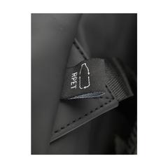 Vue Lennon Roll-Top Recycled Backpack de couleur noir| Krokrodeal