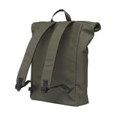 Vue Lennon Roll-Top Recycled Backpack de couleur vert| Krokrodeal