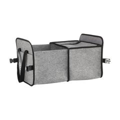 Vue Trunk RPET Felt Organizer Cooler sac de rangement de couleur gris| Krokrodeal