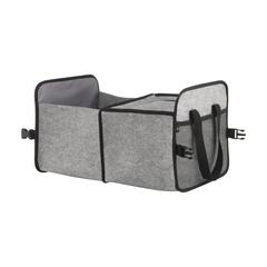 Vue Trunk RPET Felt Organizer Cooler sac de rangement de couleur gris| Krokrodeal