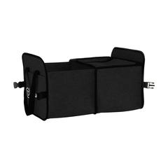 Vue Trunk RPET Felt Organizer Cooler sac de rangement de couleur noir| Krokrodeal