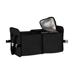 Vue Trunk RPET Felt Organizer Cooler sac de rangement de couleur noir| Krokrodeal