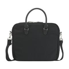 Vue Denver Laptop Bag Recycled Canvas 15,6 inch de couleur noir| Krokrodeal