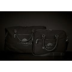 Vue Denver Laptop Bag Recycled Canvas 15,6 inch de couleur noir| Krokrodeal