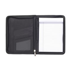 Vue TucsonChief A5 porte-documents de couleur noir| Krokrodeal