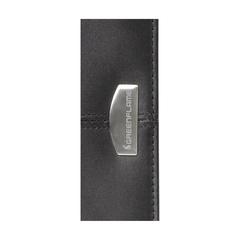 Vue TucsonChief A5 porte-documents de couleur noir| Krokrodeal