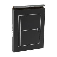Vue TucsonEmperor A4 porte-documents de couleur noir| Krokrodeal