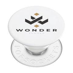 Vue PopSockets® Plant support pour téléphone de couleur blanc| Krokrodeal