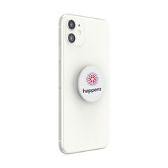 Vue PopSockets® Plant support pour téléphone de couleur blanc| Krokrodeal