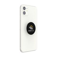Vue PopSockets® Plant support pour téléphone de couleur gris| Krokrodeal