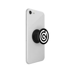 Vue PopSockets® 2.0 support pour téléphone de couleur noir| Krokrodeal