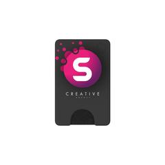 Vue PopSockets® PopWallet+ porte-carte avec PopGrip de couleur noir| Krokrodeal