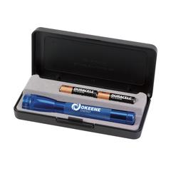 Vue Mini Maglite® AA lampe torche de couleur bleu| Krokrodeal