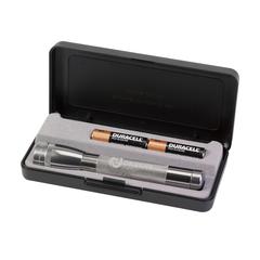 Vue Mini Maglite® AA lampe torche de couleur gris| Krokrodeal