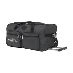 Vue Milan Trolley sac de voyage de couleur noir| Krokrodeal