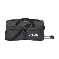Vue Milan Trolley sac de voyage de couleur noir| Krokrodeal