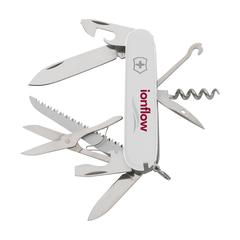 Vue Victorinox Huntsman canif couteau de poche de couleur blanc| Krokrodeal